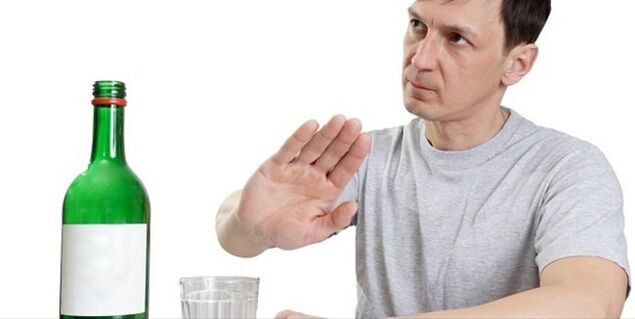 s'abstenir d'alcool